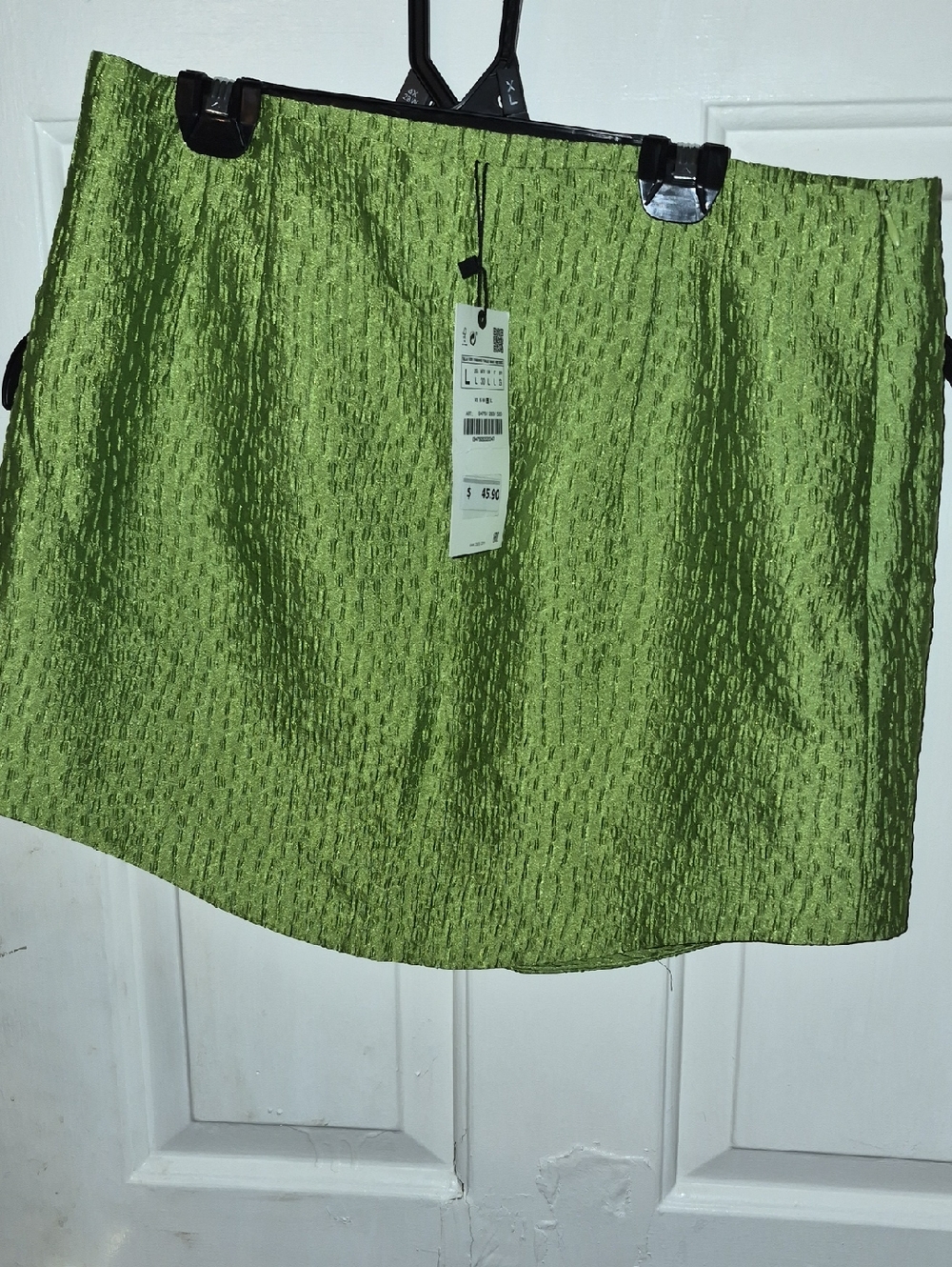 Zara Green Mini Skirt Size L